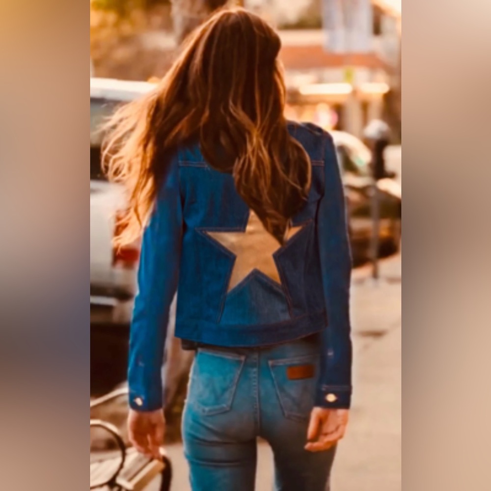 NWT Stoned Immaculate Denim Super Star Jacket – Size XS